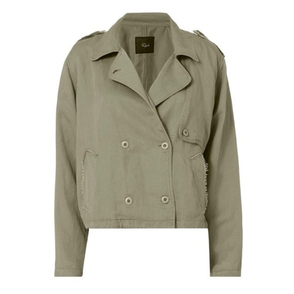 Rails Xs Barclay Cropped Utility Jacket Sage - image 1